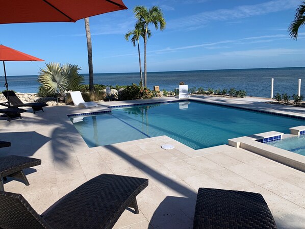 室外游泳池，恒温泳池