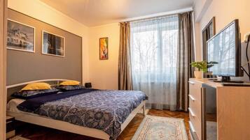 1 bedroom, iron/ironing board, free WiFi, bed sheets