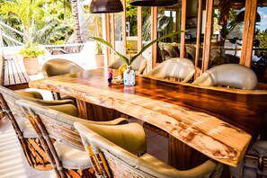 Outdoor dining - "Vista al Mar" ( Ocean View), 4 bedroom, 4.5 bath (Sayulita)