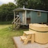 1 Bed Shepherds Hut - Sleeps 2 -wood Fired Hot Tub