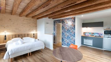 Superior appartement, en-suite badkamer, uitzicht op stad (Studio Supérieur 2 pers) | Gratis wifi