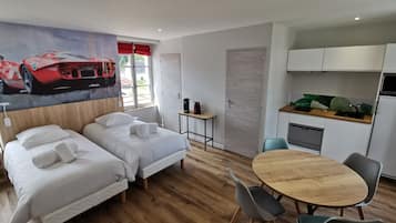 Superior appartement, en-suite badkamer (Appart Sup 4 pers 2SDB) | Gratis wifi