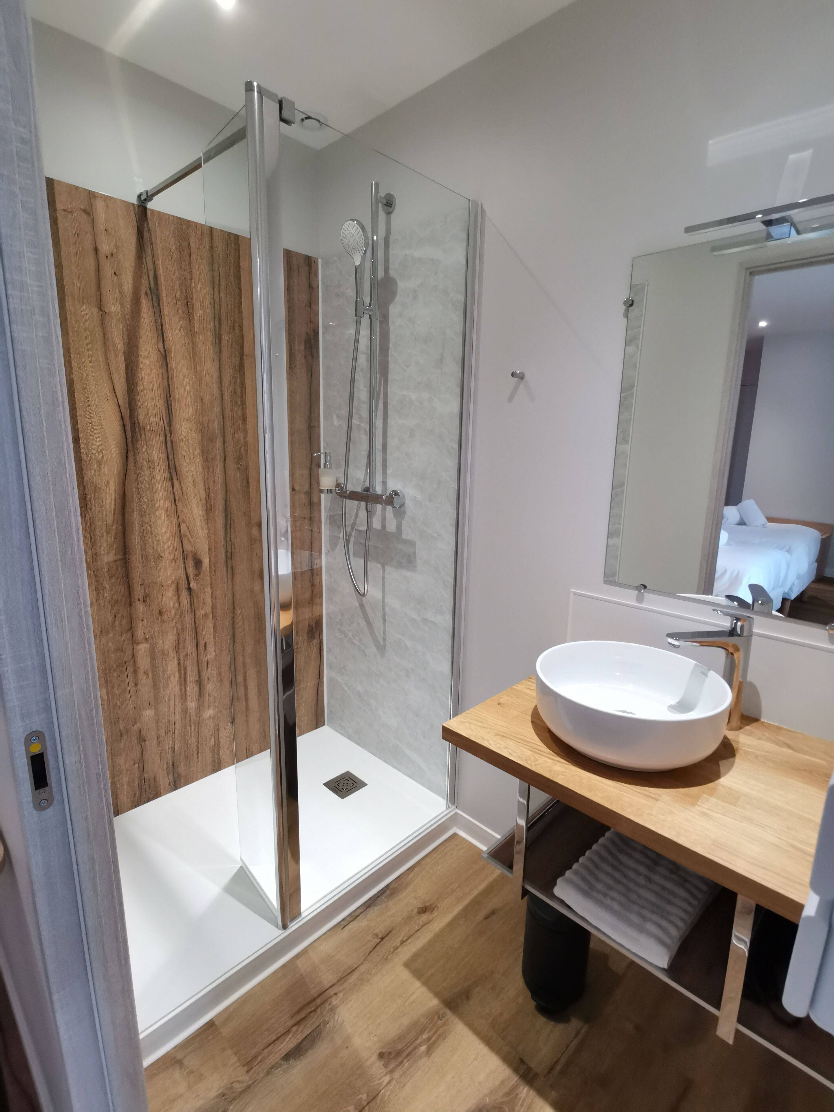 Superior-Apartment, mit Bad (Appart Sup 4 pers 2SDB) | Badezimmer