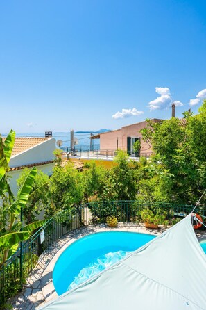 House | 2 bedrooms - Kalliopi Private Pool Walk to Beach A C Wifi Car Not Required - 179 (Corfu)