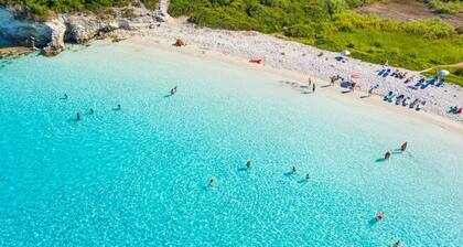 Thanasis Large Private Pool Walk to Beach Sea Views A C - 265