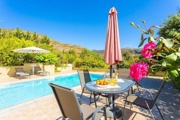 Villa | 2 bedrooms, WiFi - Villa Fedra Large Private Pool Walk to Beach A C Wifi Car Not Required Eco-friendly - 1878 (Kefalonia)