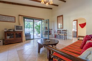 2 bedrooms, WiFi - Villa Dimitrios Large Private Pool Sea Views Wifi Eco-friendly - 1974 (Mylopotamos)
