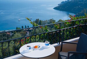House, 3 Bedrooms, Sea View | Balcony view - Villa Vasso Sea View Residences, Kerasia, Corfu (Corfu)