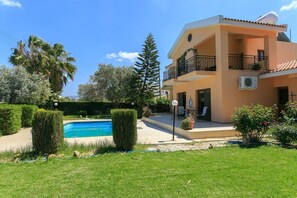 Exterior - Villa Halima Alexandros Large Private Pool Walk to Beach Sea Views A C Wifi Eco-friendly - 2504 (Polis)
