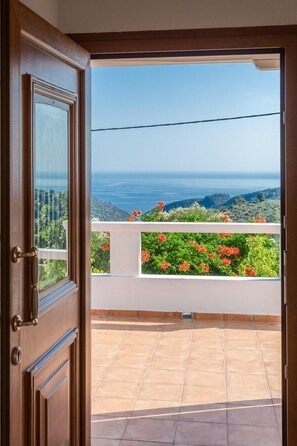 Villa | 3 bedrooms, in-room safe - Villa Glafki Large Private Pool Sea Views A C Wifi - 2829 (Skopelos)