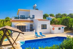 2 bedrooms, travel crib, WiFi - Villa Charoula Pente Large Private Pool A C Wifi - 3274 (Polis)