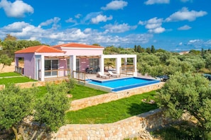 2 bedrooms, WiFi - Vatsa Beach Villa Large Private Pool Walk to Beach Sea Views A C Wifi - 3021 (Kefalonia)