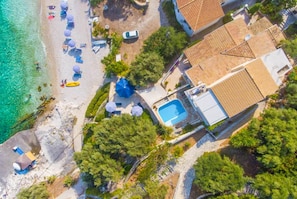 House | 3 bedrooms - Villa Thalassa Large Private Pool Walk to Beach Sea Views A C Wifi Car Not Required - 920 (Corfu)