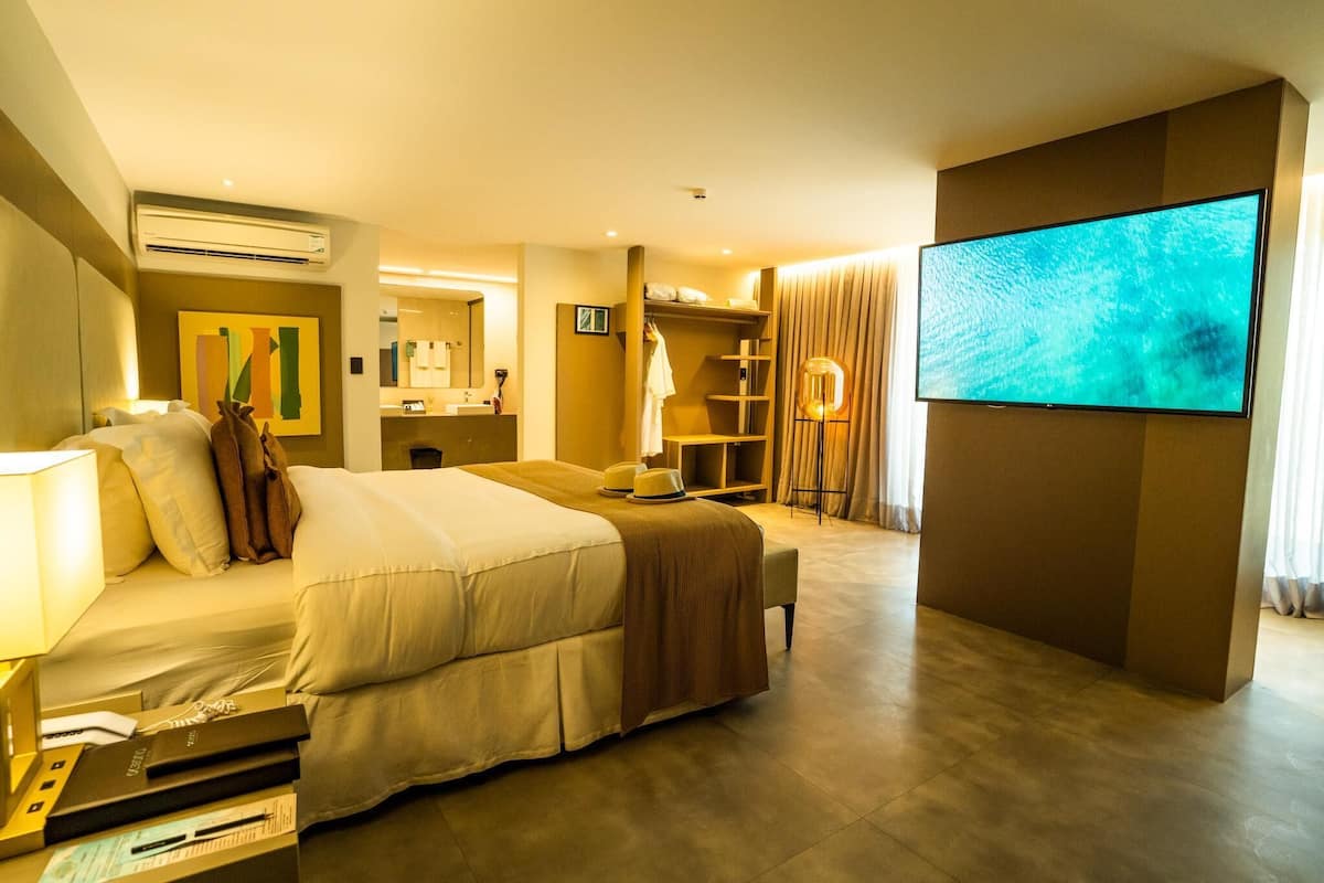 Minibar, in-room safe, blackout drapes, soundproofing