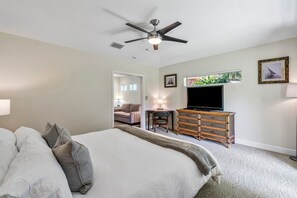 2 bedrooms, desk, iron/ironing board, free WiFi
