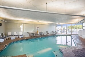Indoor pool, a heated pool