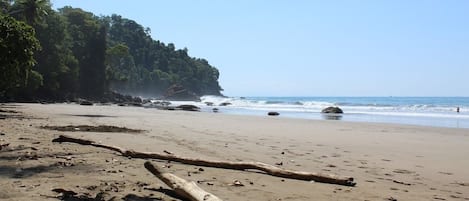 Beach nearby, beach towels