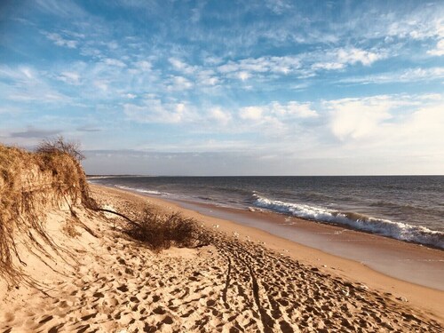 Fisherman's cottage, close to the beach, 2 bedrooms + living room with sofa bed