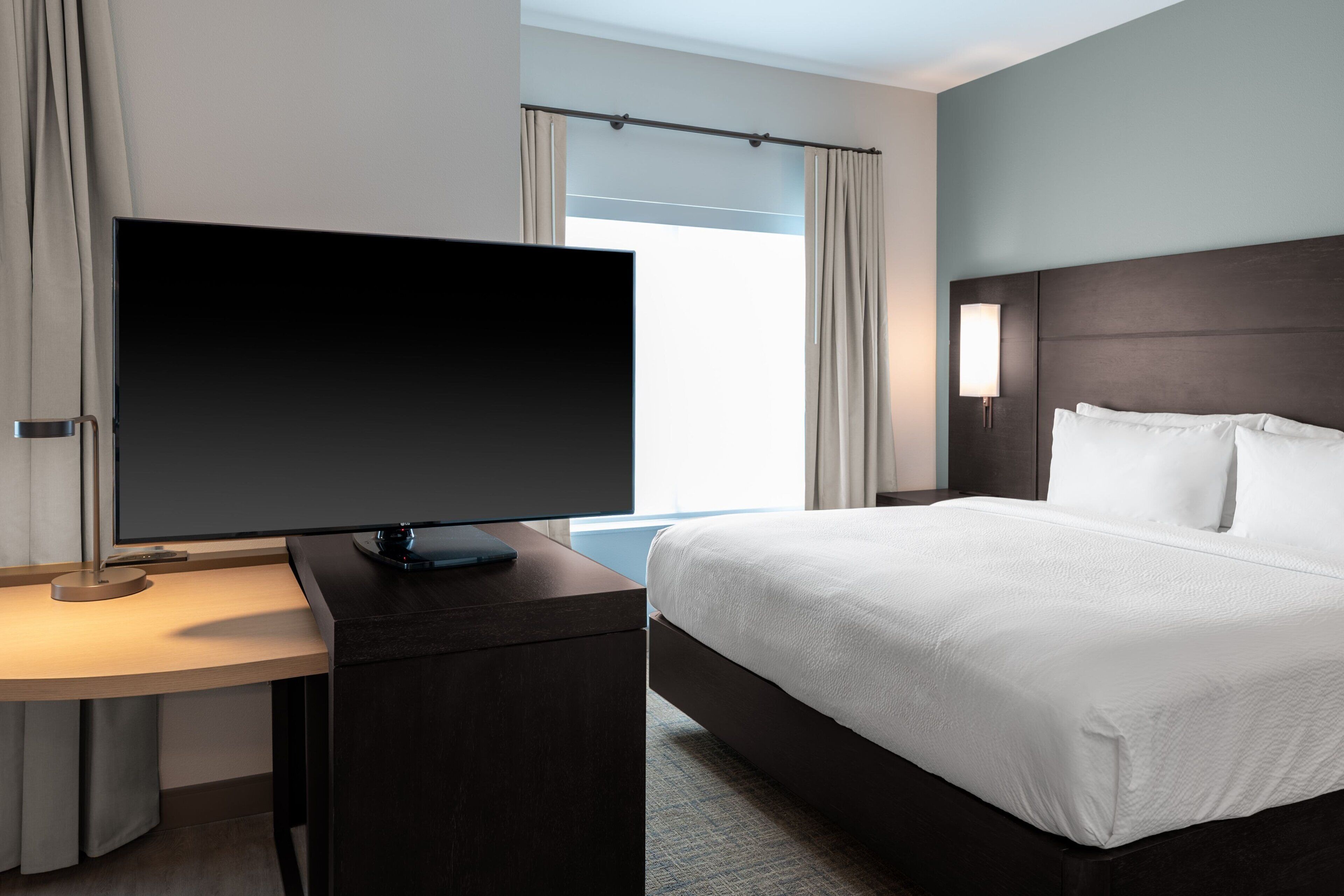 studio, 1 king bed with sofa bed | 1 bedroom, desk, laptop workspace, iron/ironing board