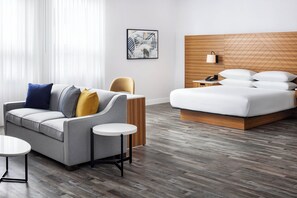 Deluxe Room, 1 King Bed with Sofa bed | Desk, laptop workspace, iron/ironing board, free cribs/infant beds - Delta Hotels by Marriott Grande Prairie Airport (Grande Prairie)