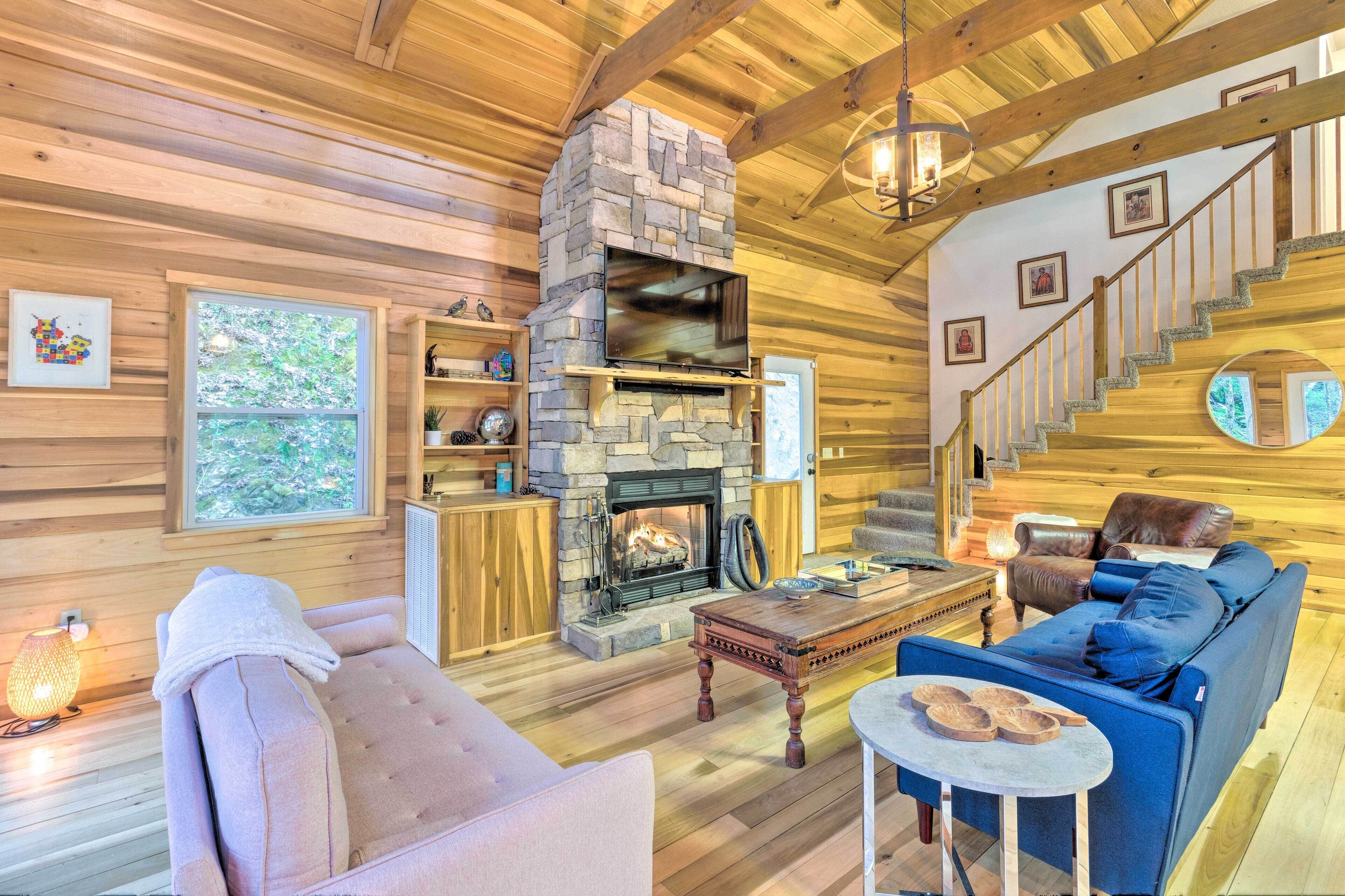 Peaceful North Carolina Retreat with Game Room!