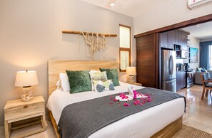 3 chambres, coffres-forts dans les chambres, fer et planche à repasser