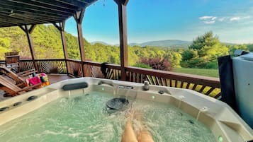 Bain à remous extérieur