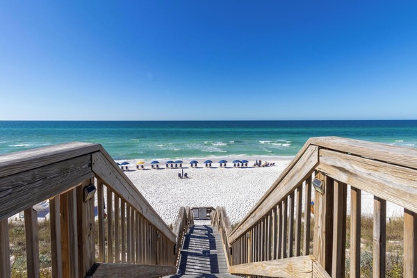 Accommodatie ligt op het strand