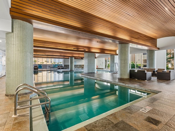 Indoor Pool - Beach Club 1804C | Indoor/Outdoor Pool + Views! (Pensacola Beach)
