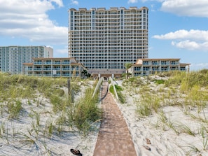 Complex from Beach - Beach Club 1804C | Indoor/Outdoor Pool + Views! (Pensacola Beach)