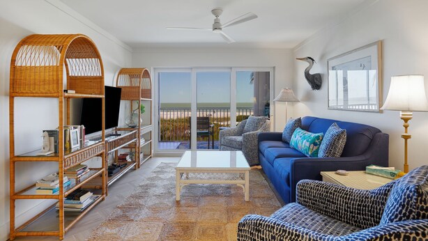 TV - Surfside 116 | Gorgeous Oceanfront Residence | Steps to the Beach (Sanibel)