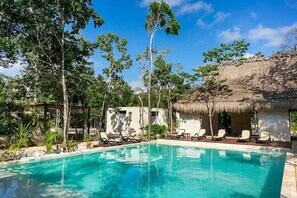 Indoor pool, a heated pool - KOBAH Magnificent 4BR Villa Private Gym/Pool (Tulum)
