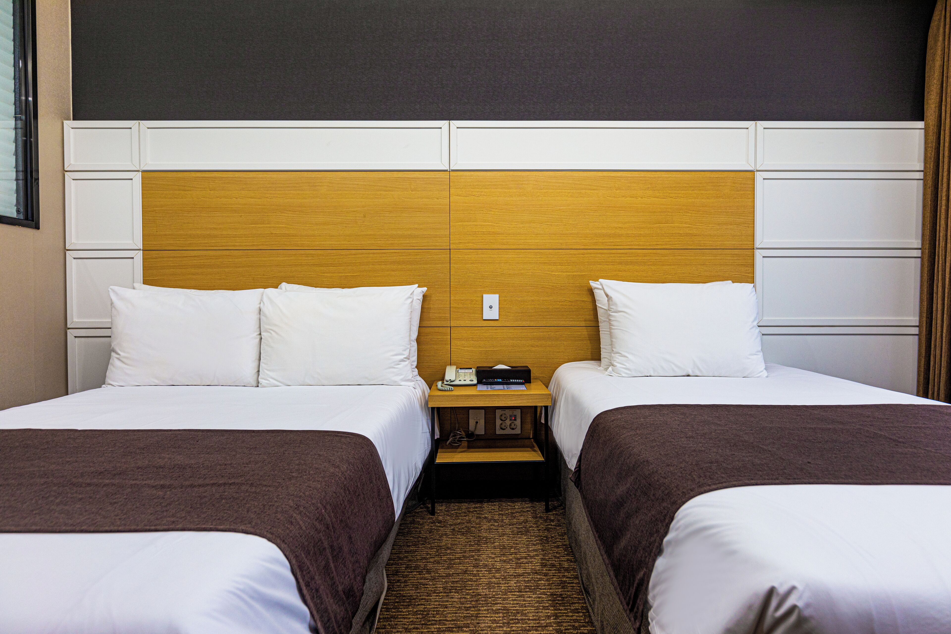 superior twin(no view) | 1 bedroom, blackout curtains, soundproofing, iron/ironing board