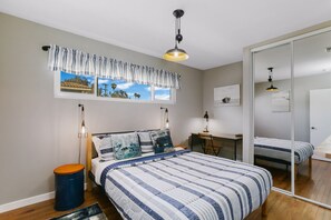 4 bedrooms, iron/ironing board, travel crib, free WiFi