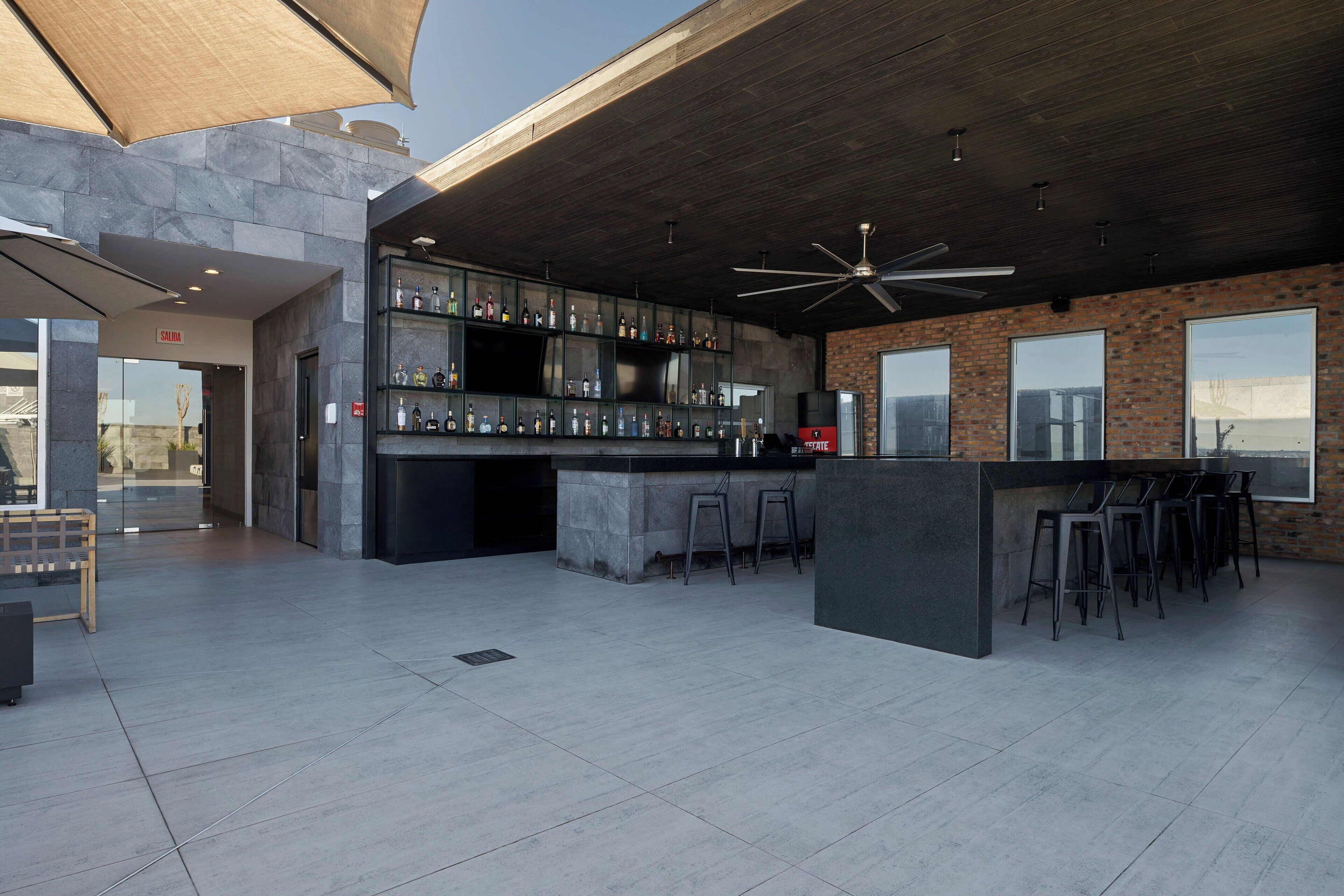 outdoor pool, open 10:00 am to 9:00 pm, pool umbrellas, pool loungers