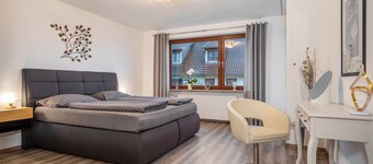 Cozy Vacation Apartment Hotz close to the Golf Club Lindau with Mountain View