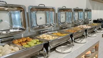 Frukostbuffé varje dag (CNY 35 per person)