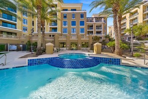 Una piscina climatizada