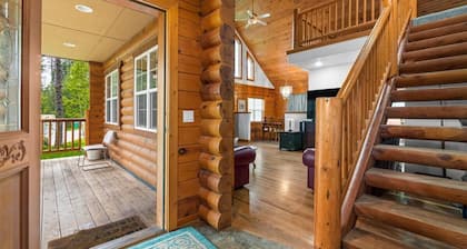 Golf Resort Log Home at Terrace Lakes Resort