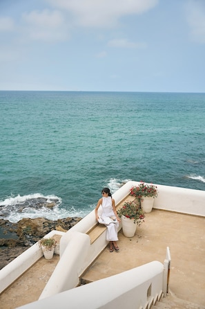 Vista a la playa o al mar