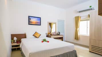 Kahden hengen superior-huone | Työpöytä, silitysrauta/-lauta, ilmainen Wi-Fi, vuodevaatteet