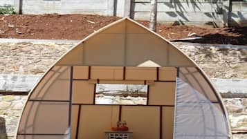 Pintu masuk properti