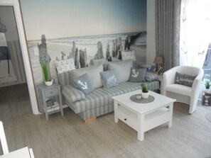 Comfort Apartment | Living area - Seemannskiste (Groemitz)