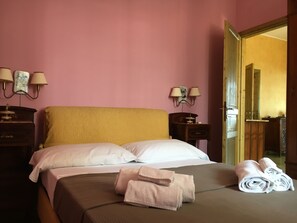 3 bedrooms, iron/ironing board, travel cot, bed sheets