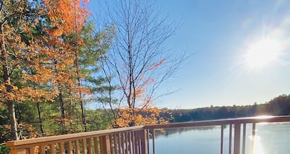 Beautiful serene lake house sitting on 40 acres in North Muskoka