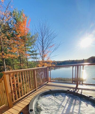Beautiful serene lake house sitting on 40 acres in North Muskoka