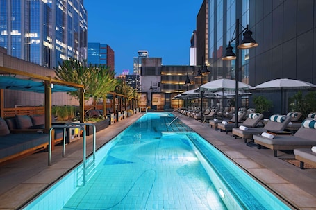 Outdoor pool, open 6:00 AM to 8:00 PM, cabanas (surcharge), sun loungers. Tommie Austin, part of Jdv by Hyatt