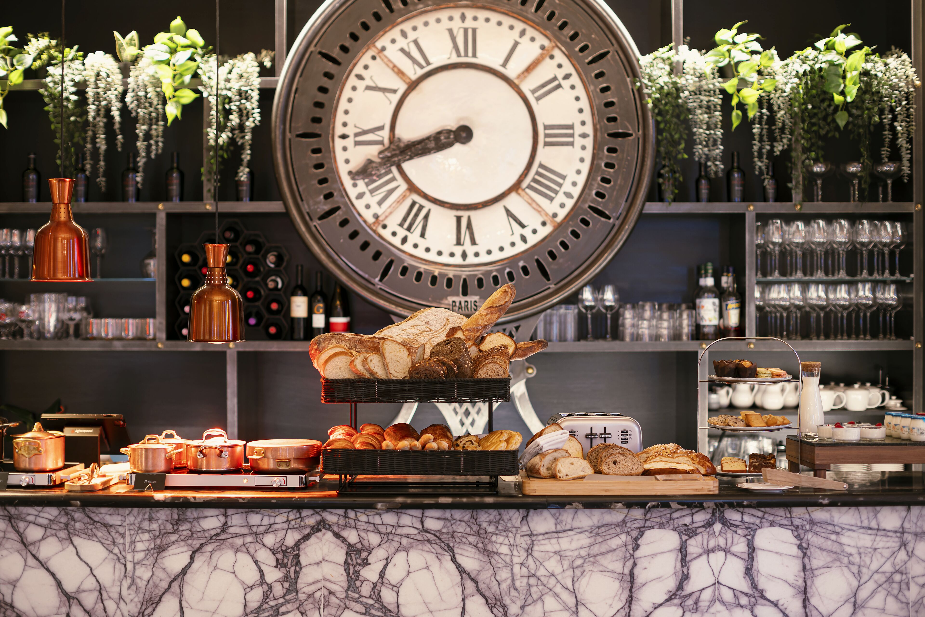 daily buffet breakfast (eur 39 per person)