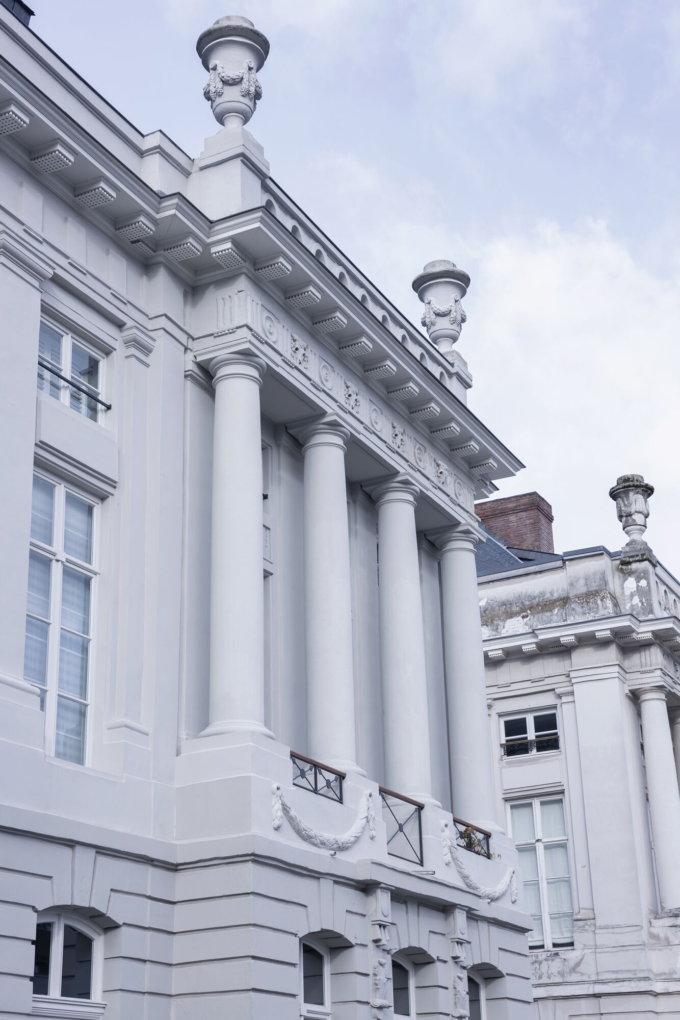 Façade de l’hébergement