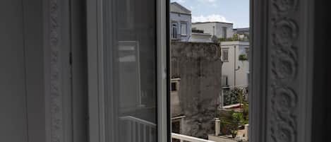 Classic-Doppelzimmer, Balkon, Stadtblick | Balkon